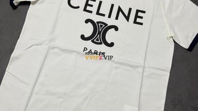 셀린느 CELINE 트라이엄프 코튼 져지 티셔츠 2X872671Q.01NBBEST 검수사진 ☆☆☆☆☆