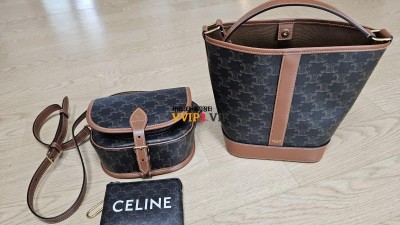 셀린느 CELINE 트리오페 버킷백 스몰