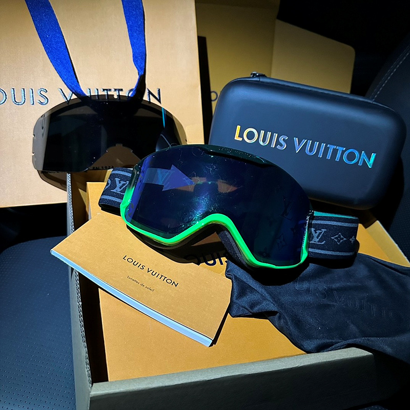 루이비통 LOUIS VUITTON LV 스노우 마스크 고글 Z2033E ☆☆☆☆☆