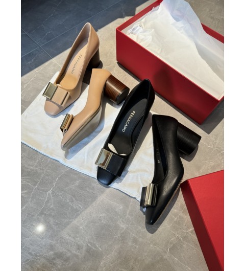 살바토레 페라가모 Salvatore Ferragamo LENA 60 0763168 여성 펌프스 더블 보우 레나 램스킨 01F619 763168 SIZE 4.5(35) 5.5(36) 6.5(37) 7.5(38) 8.5(39) @ 굽 7.5cm ☆☆☆☆☆