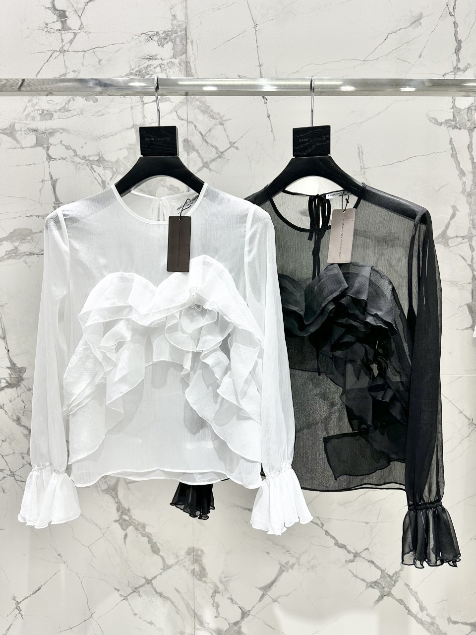 에르마노설비노 ERMANNO SCERVINO 레이스 플라워 블라우스 SIZE S M L ☆☆☆☆☆