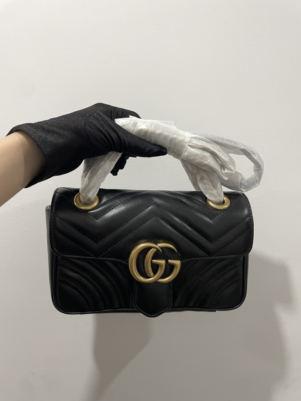 구찌 GUCCI 마몬트 마틀라세 미니 숄더백 블랙 446744 DTDIT 1000 ☆☆☆☆☆ #vvip공장