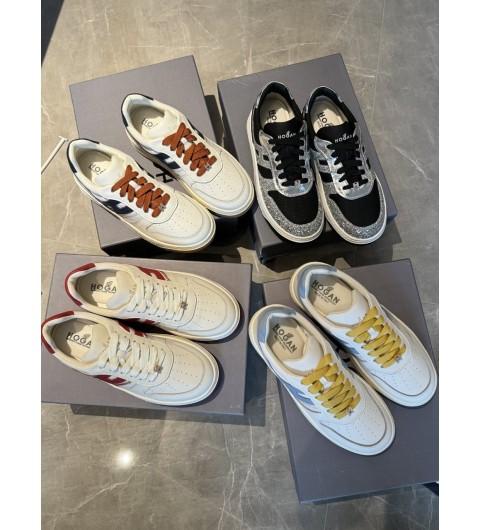 호건 호간 HOGAN H630 스웨이드 트리밍 레더 스니커즈 TP543294829 SIZE 여성 35~40 / 남성 40~44 ☆☆☆☆☆