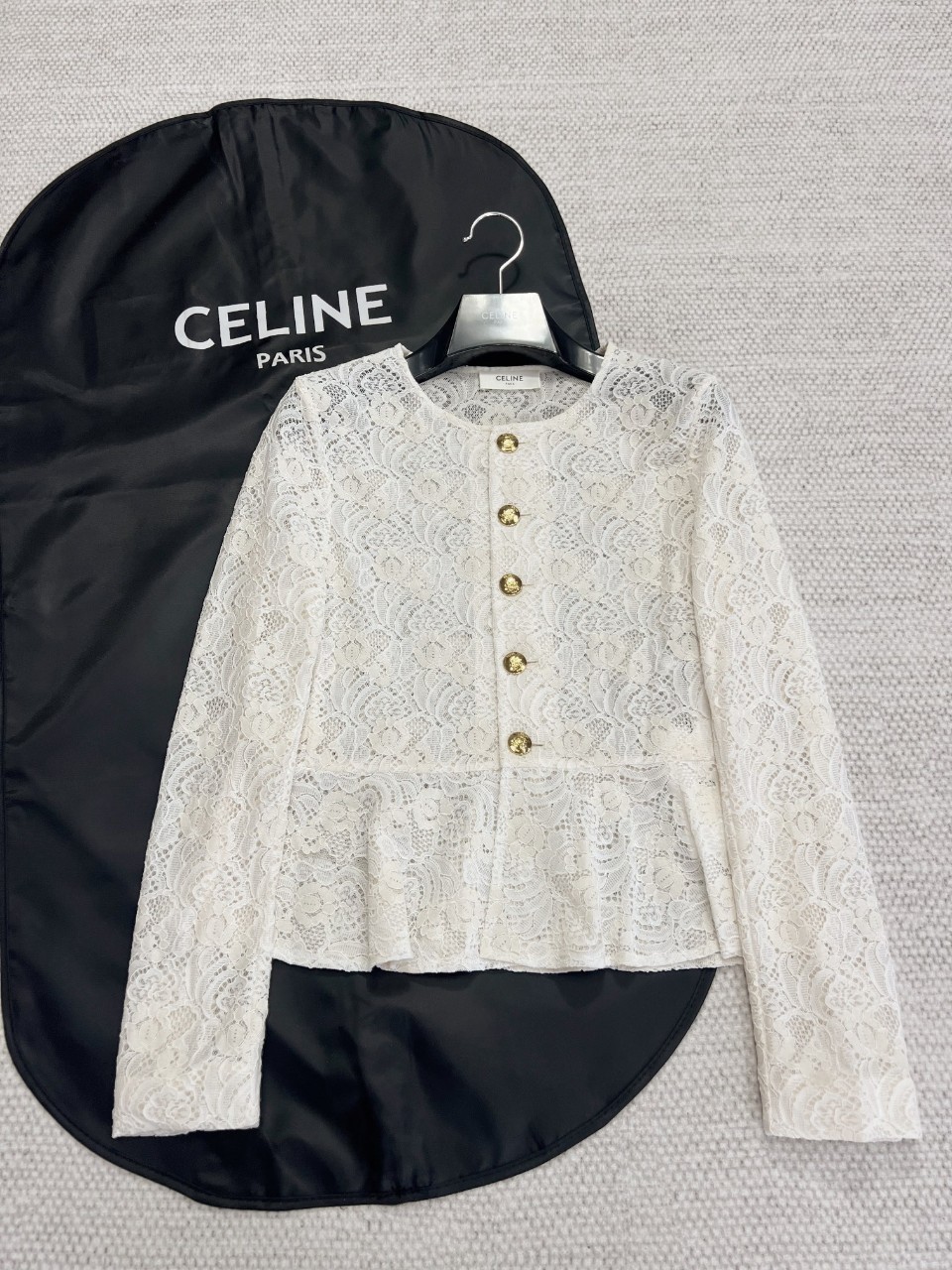 셀린느 Celine 레이스 내추럴 첼시 재킷 2V58S380W.03NE SIZE 36 38 40 ☆☆☆☆☆ #타지아