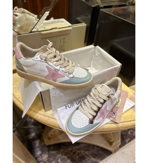 골드구스 볼스타 핑크&블루 스니커즈 운동화 SIZE 35~40 ☆☆☆☆☆ #해피샵