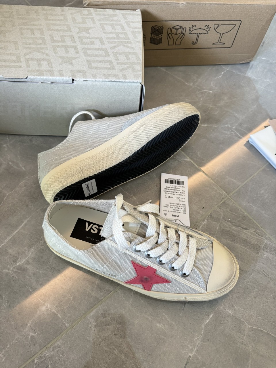 GOLDEN GOOSE DELUXE BRAND 골든구스 디럭스브랜드 여성 스니커즈 [사이즈] 35~40 @ 라텍스 깔창 3.2cm