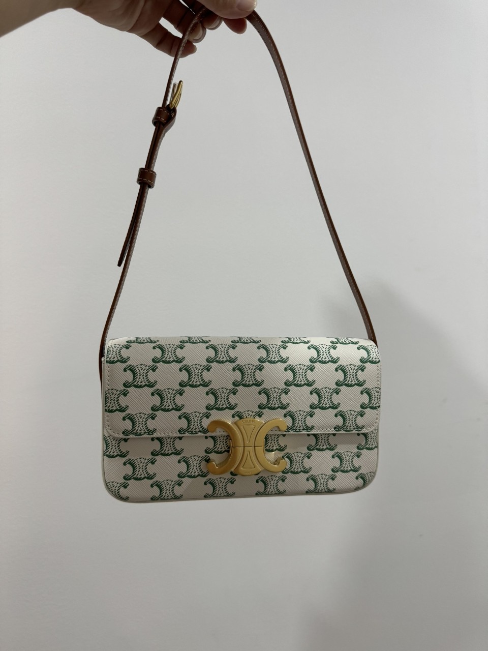 셀린느 CELINE 트리오페 캔버스 숄더백 194142CUZ [사이즈] 20x10x4cm #vvip공장
