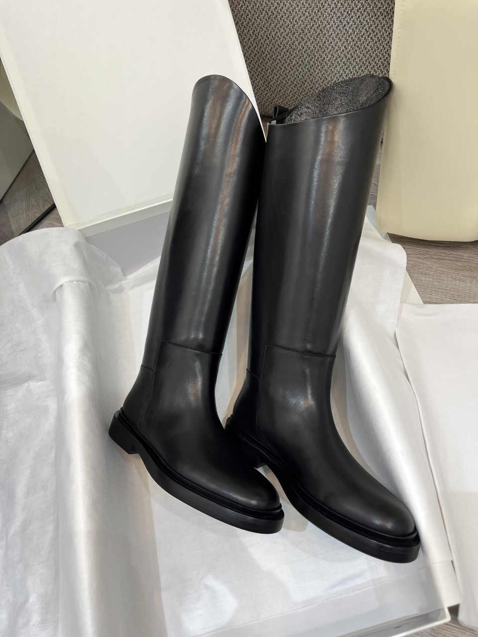 질샌더 JIL SANDER 가죽 롱 부츠 [사이즈] 35~40