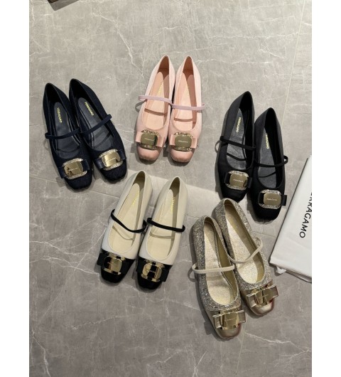 살바토레 페라가모 Salvatore Ferragamo 뉴 바라 플레이트 발레 플랫(01H345 768868) [사이즈] 35~40 #차차샵