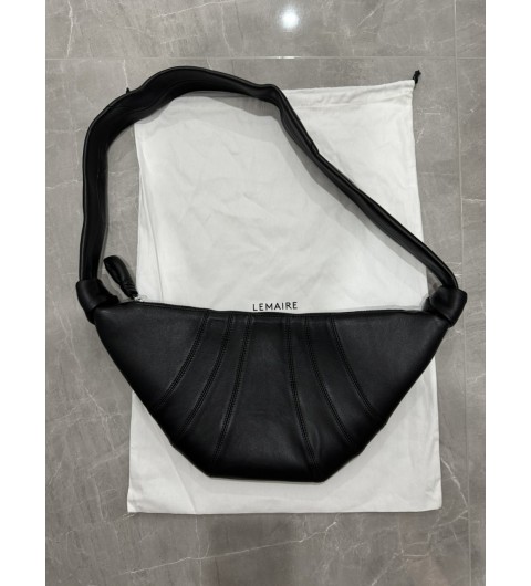 LEMAIRE 르메르 24FW MEDIUM CROISSANT BAG BG0001 LL0018 999 미디움 크루아상 백 [사이즈] 미듐 22*47cm #vvip공장