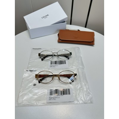 24SS 셀린느 안경 안경테 CL50140U 016 silver 54-18-135