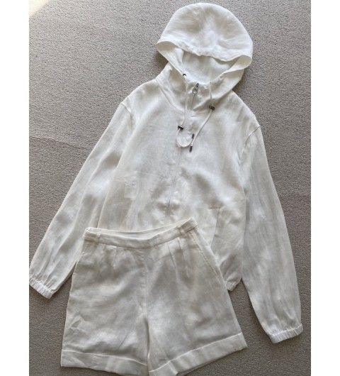 로로피아나 Loro Piana 린넨 후드집업 + 팬츠