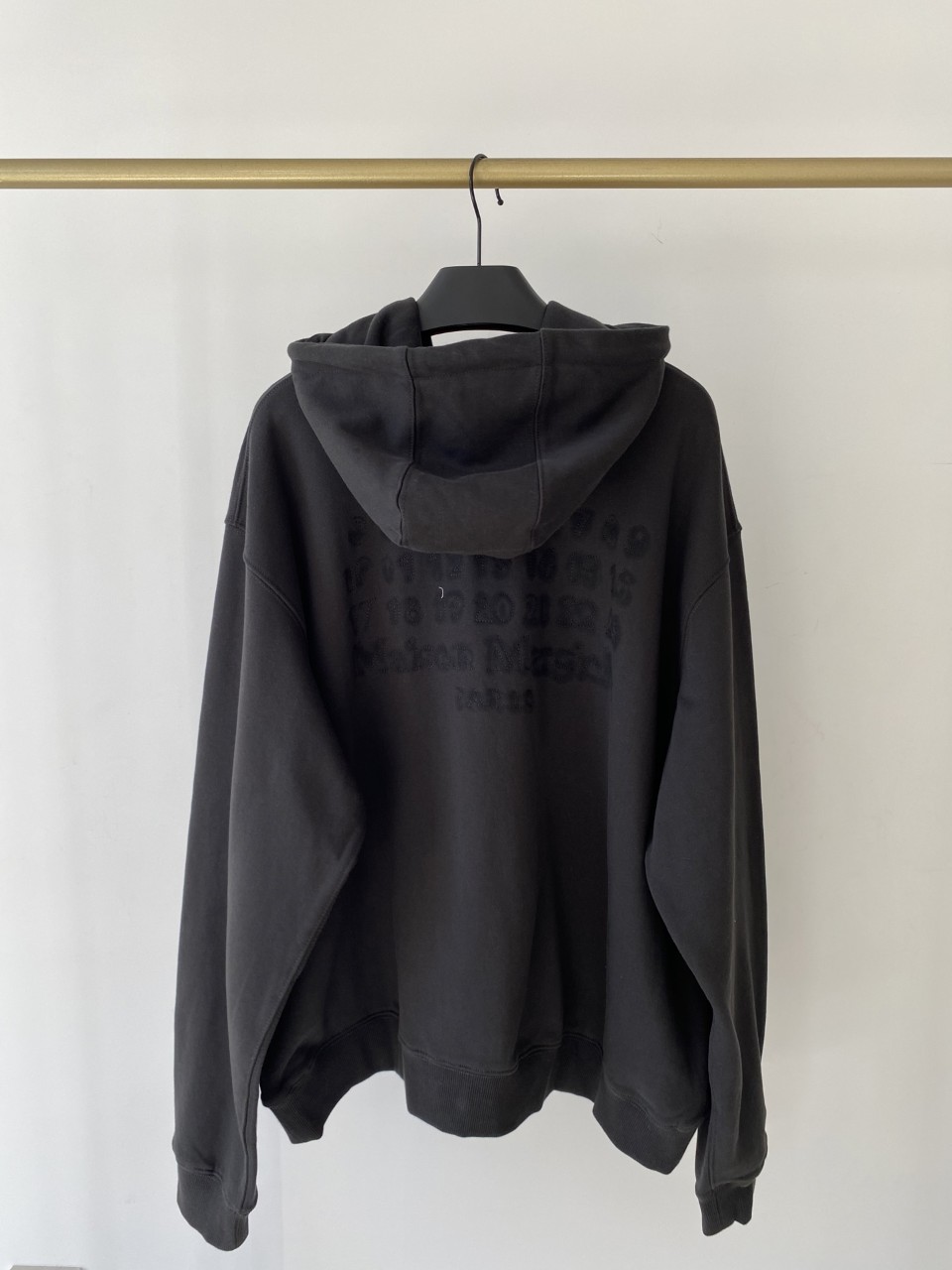 메종마르지엘라 메종 마르지엘라 로고 자수 집업 후드티 S50HG0046S25520 118 XXS XS S