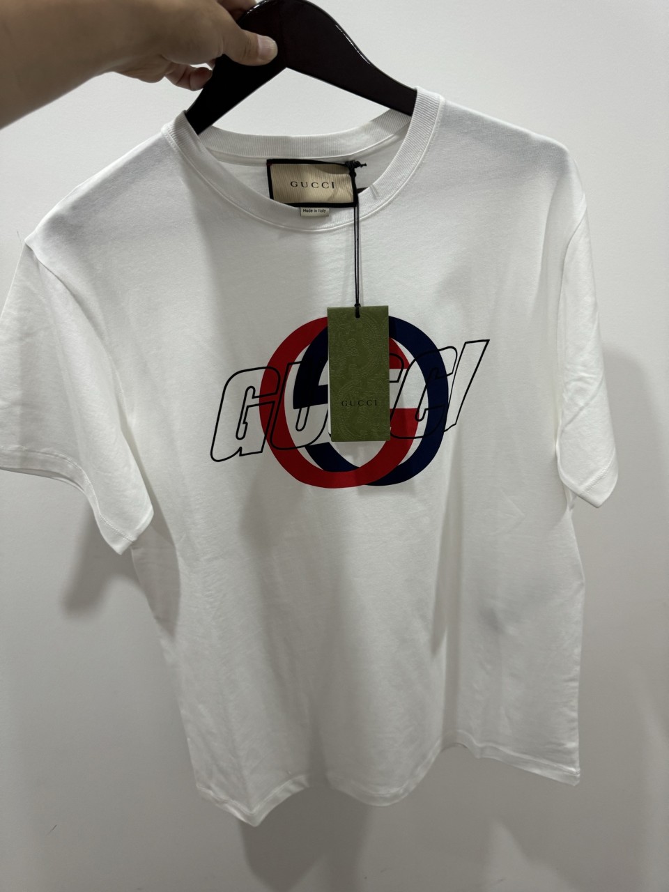 구찌 프린트 코튼 저지 티셔츠 ‎771758 XJF7C 9095 XS~XL #vvip공장
